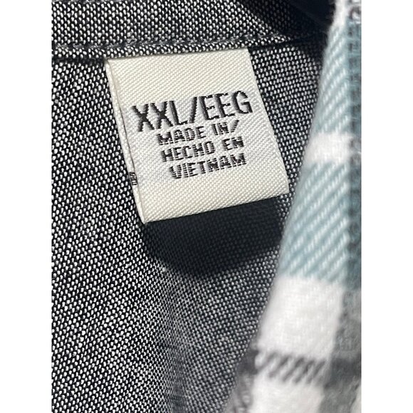 Weatherproof Vintage Mens Flannel Shirt (US, XXL, Green), New - Picture 12 of 16